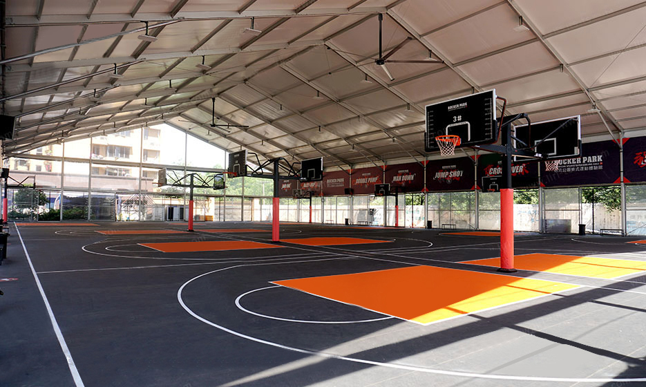 Outdoor Basketball Hall Tent