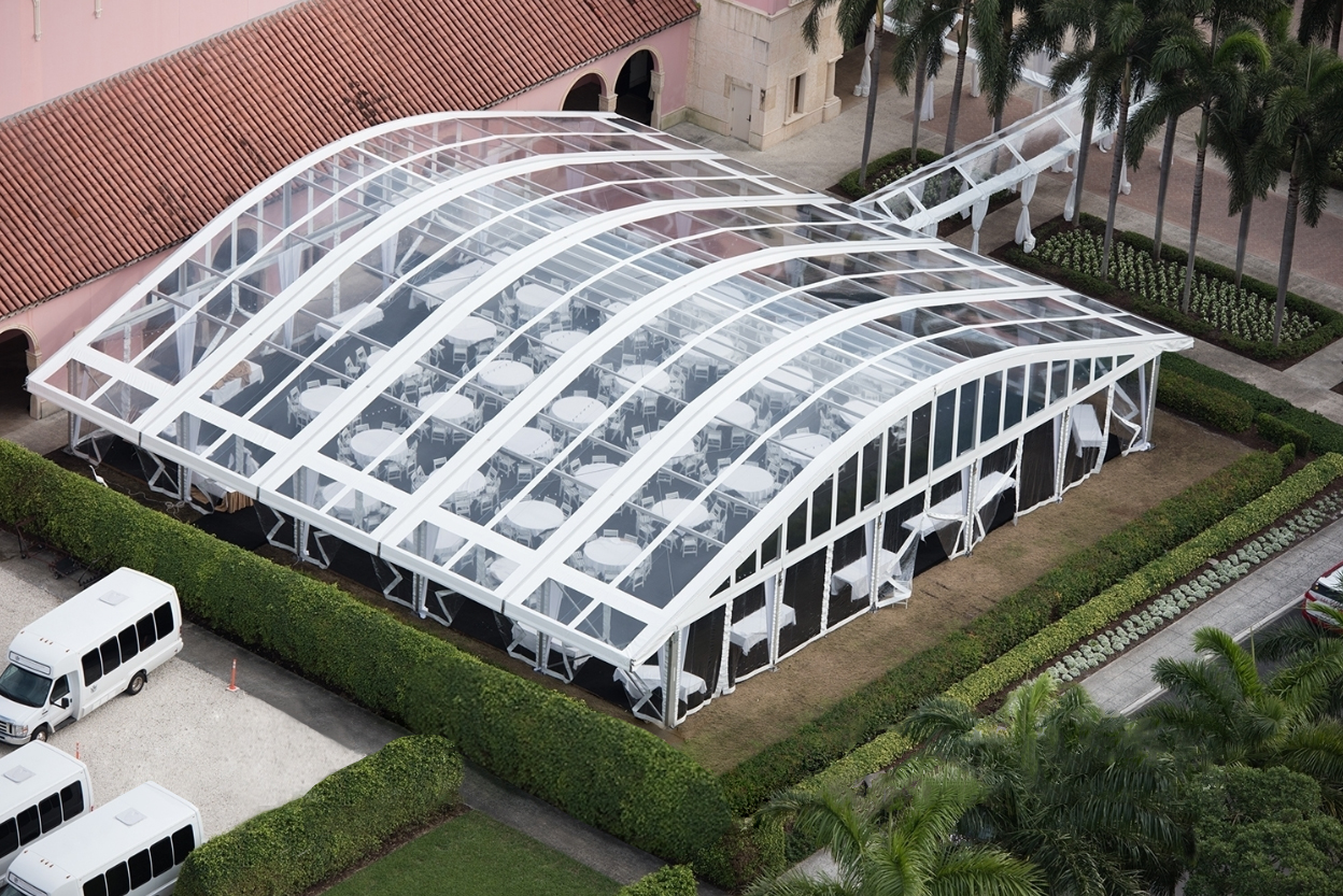 Transparent Banquet Tent