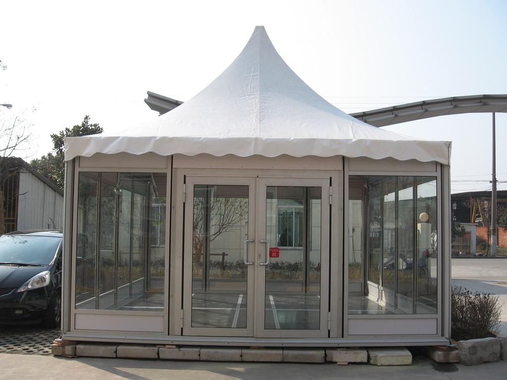 Glass Pagoda Tent