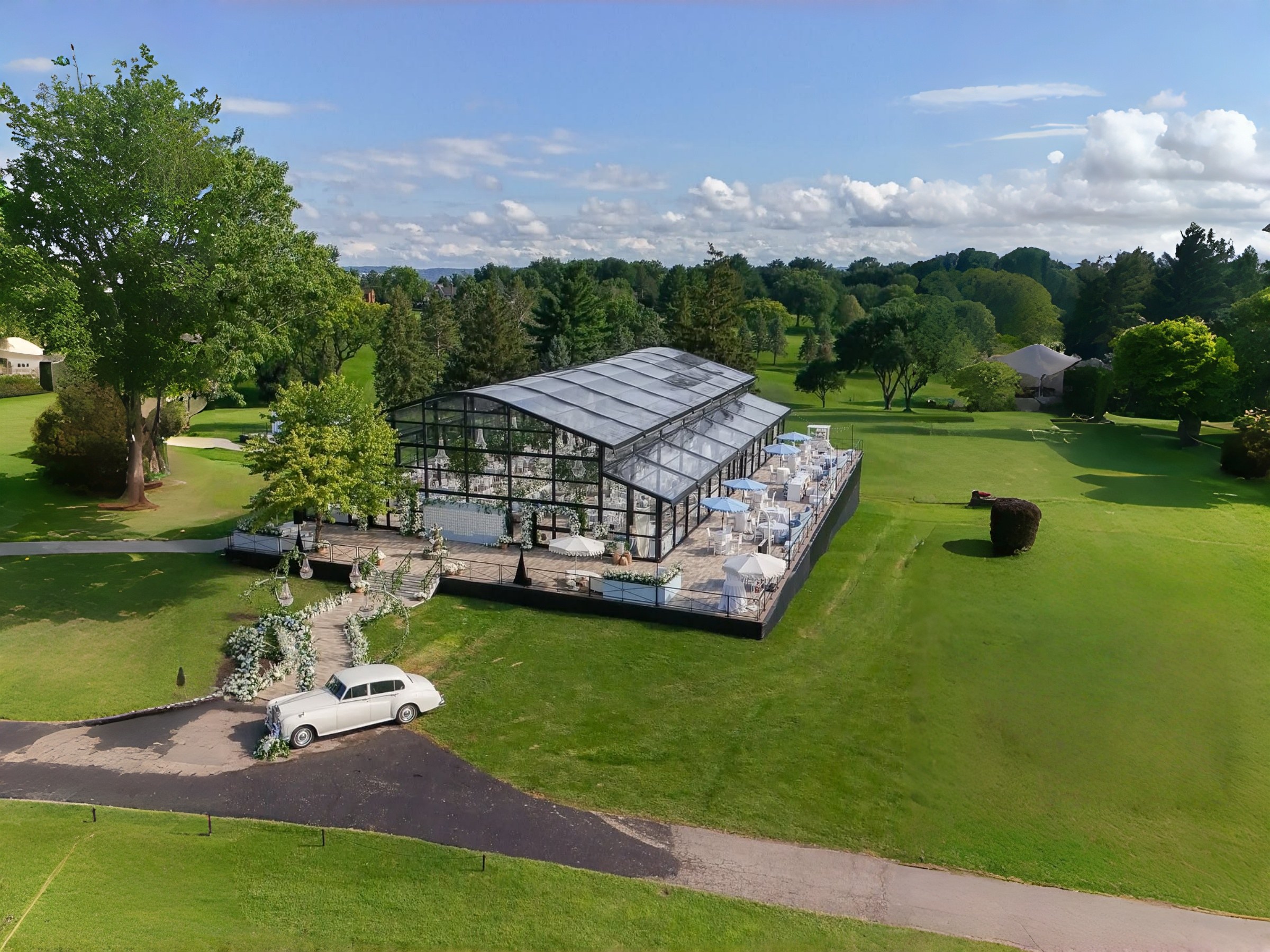 Romantic  Atrium Tent