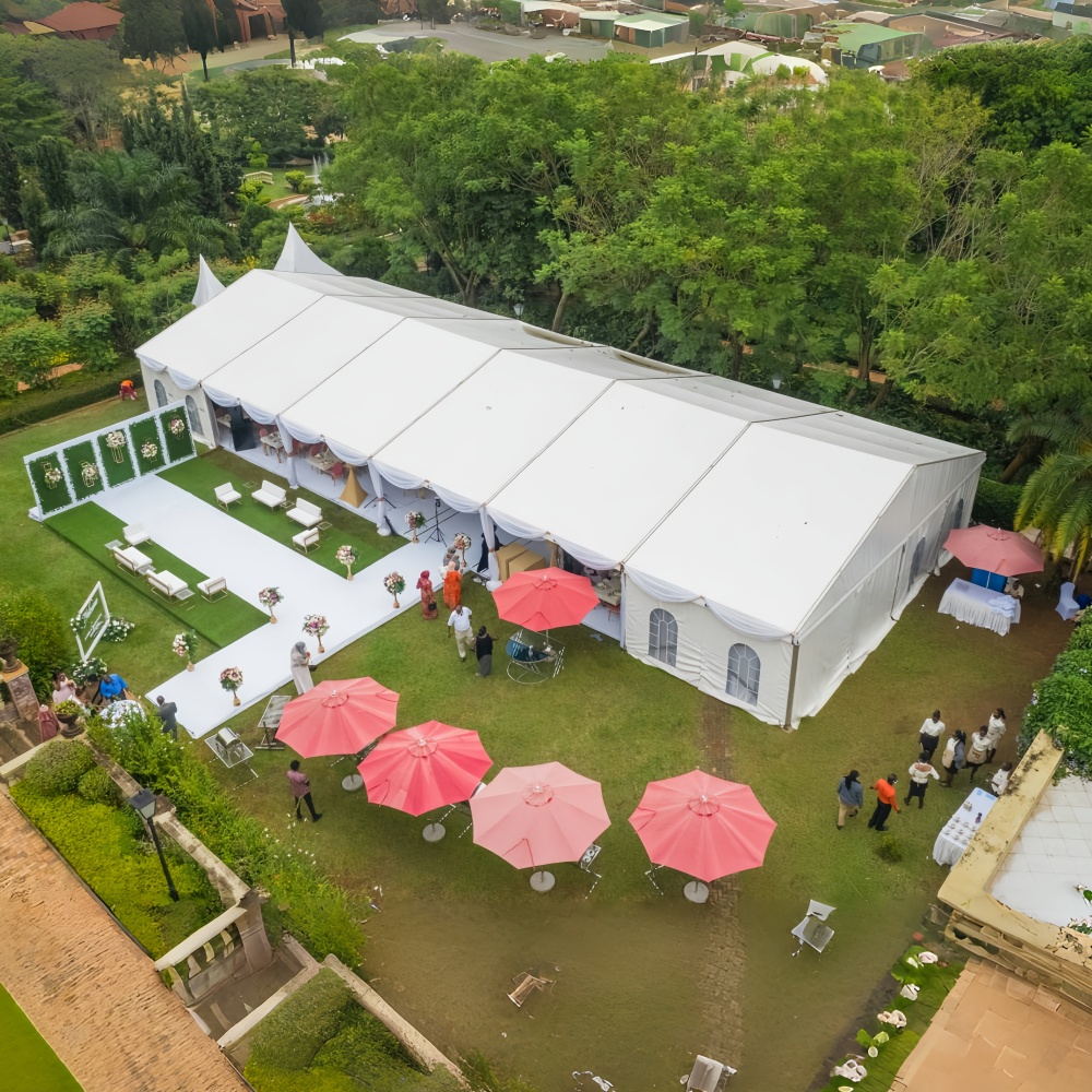 White Wedding Tent