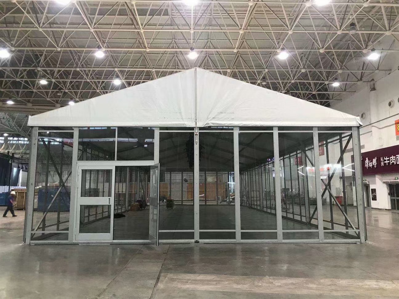 Indoor Glass Tent