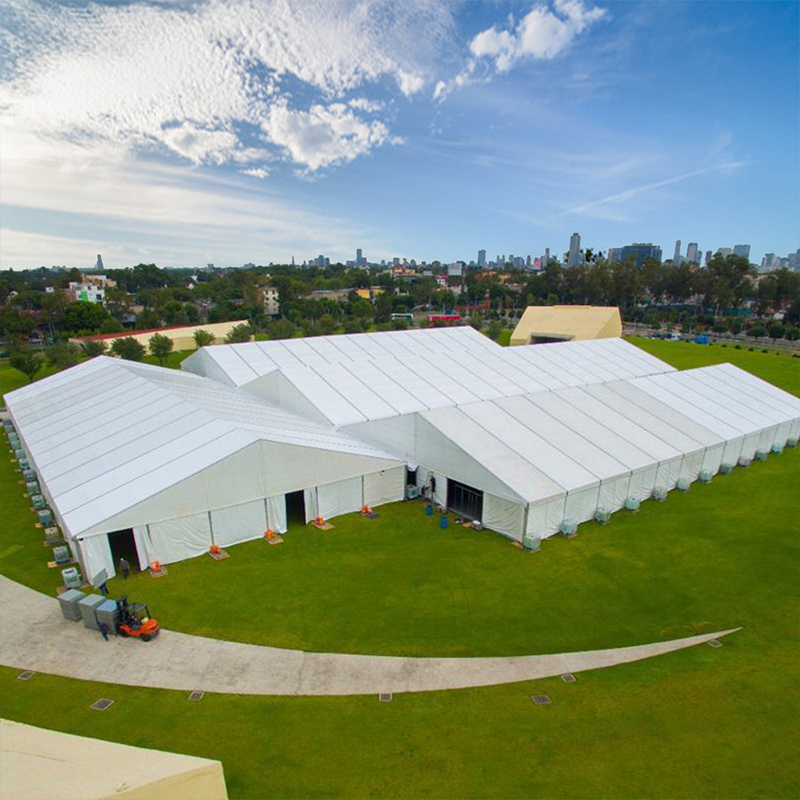 White Warehouse Tents