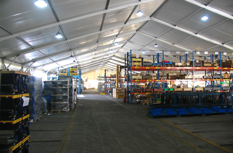 Industrial Warehouse Tent  -  Temporary Aluminum Frame Tent