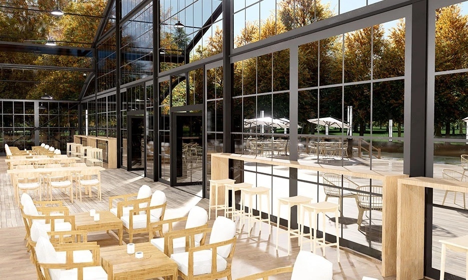 Atrium Tent-Premium Aluminum Frame Tent for Events and Weddings