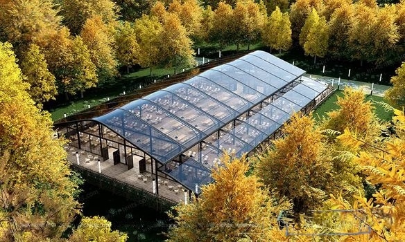 Atrium Tent-Premium Aluminum Frame Tent for Events and Weddings